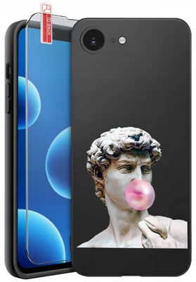 Obrázok produktu pre Puzdro pre iPhone 16e | DIZAJNY | MATNÉ SILIKÓNOVÉ PUZDRO + SKLO 9H