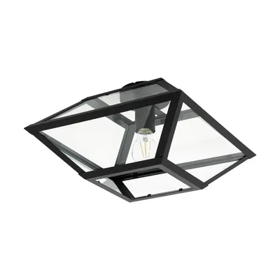 Produktbild von EGLO CASEFABRE, 1 Glühbirne(n), E27, IP20, Schwarz