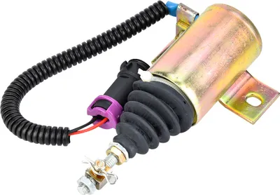 Obrázok produktu pre elektromagnetický ventil na zastavenie prívodu paliva 12V XHF-1121 E483310000093 Vhodný pre Foton 483 Diesel