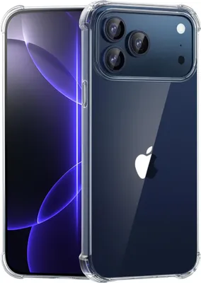 Produktbild von Hülle für iPhone 17 PRO - Stoßfeste Transparent Handyhülle Kratzfest Schutzhülle Ultra Dünn Phonillico®