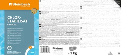 Obrázok produktu pre Steinbach granulát stabilizátora chlóru 1 kg