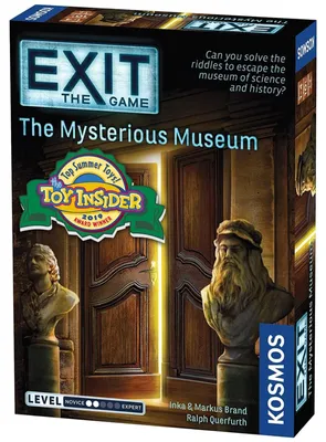 Produktbild von EXIT The Mysterious Museum Level 2 5 Unique Escape Room Game 1-4 Players Puzzle Solving Strategy Board Games for Adults und Kids Ages 10+ 694227 Thematisch