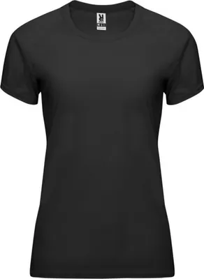 Produktbild von Roly - "Bahrain" T-Shirt für Damen - Sport kurzärmlig PF4340 (S) (Schwarz)