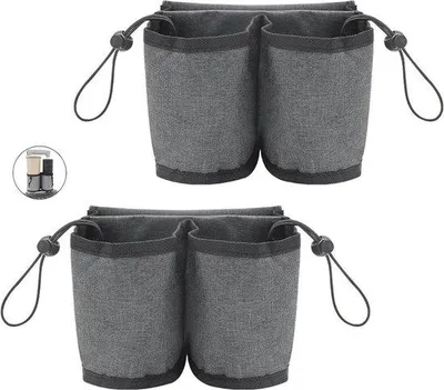 Image de Porte-gobelets et porte-boissons Famanu - Lot de 2, accessoires de voyage pratiques
