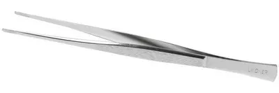 Produktbild von Lindner 2060 Pinzette, vernickelt, 150 mm, mit geraden Spitzen