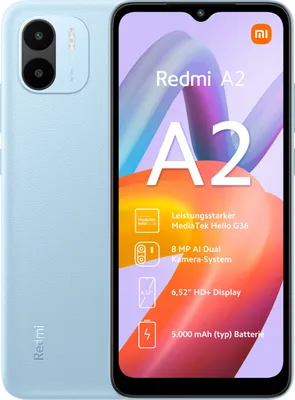 Produktbild von Redmi A2 2GB + 32GB Light Blue