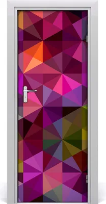 Produktbild von Tulup Türaufkleber 75x205 cm Dekorative Aufkleber Selbstklebend Wasserdichte Tapete Abnehmbar Schlafzimmer Wohnzimmer Wohnkultur - abstrakte Wellen