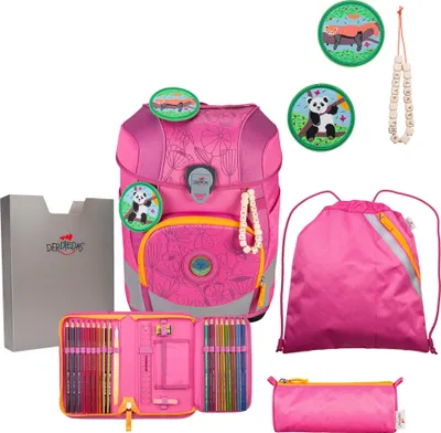 Produktbild von DerDieDas Schulranzen Set ErgoFlex Tiny ECO Set Pink Planet