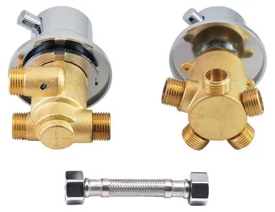 Immagine prodotto di Miscelatore doccia in ottone con funzione termostatica