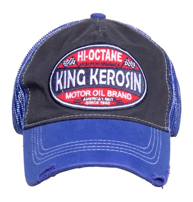 Produktbild von King Kerosin Trucker Cap - Hi-Octane Blau
