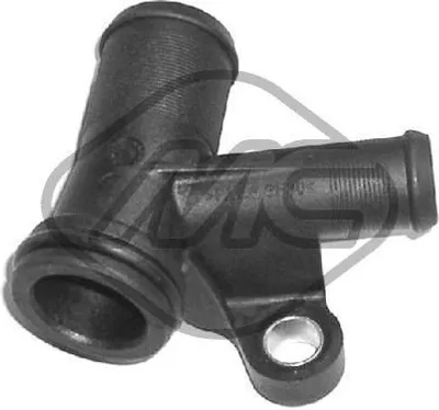 Produktbild von Metalcaucho 03665 Kühlmittelflansch für RENAULT CLIO I (B/C57, 5/357) Wasserflansch