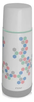 Produktbild von reer 90310, 0,35 l, Beige, Weiß, Kunststoff, Edelstahl, 24 h, 76 mm, 76 mm