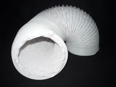 Produktbild von Abluftschlauch PVC Ø 150 mm 3 m flexibel für Wäschetrockner, Ablufttrockner