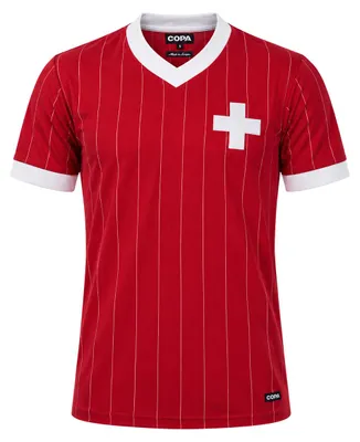 Produktbild von COPA Retrotrikot Schweiz 1982 rot M