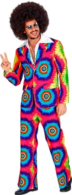 Produktbild von Anzug 70s Groovy Style, Groesse:M