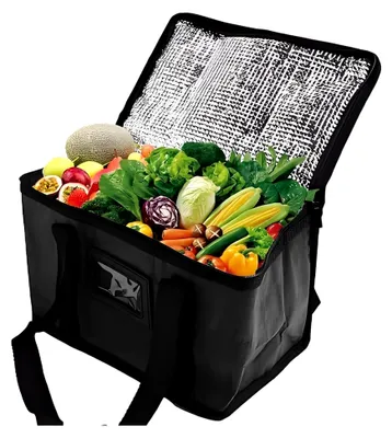 Produktbild von Faltbare Kühltasche, 40L, Isoliertasche für Picknick und Einkauf