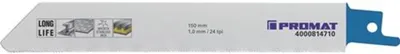 Produktbild von PROMAT Säbelsägeblatt L.200mm TPI 14 1,8mm 100 St./Karte