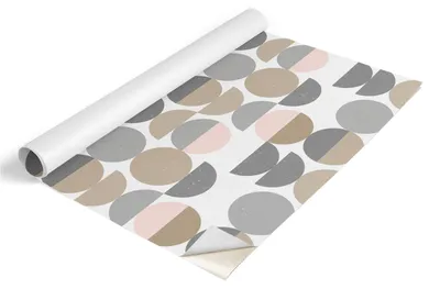 Obrázok produktu pre Fólia na nábytok Tulup – samolepiaca fólia na nábytok – samolepiaca fólia 75 x 150 cm – fólia na skriňu – fólia na nábytok – fólia do kuchyne – vodovzdorná – umývateľná – samolepiaca – bez vzduchových bublín – geometrické pastelové farby