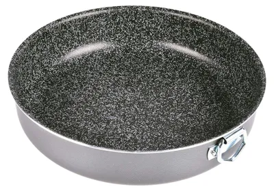 Zdjęcie produktu dla Forma do pieczenia "Tradition" włoskiej firmy Alluflon, wykonana z aluminium, czarna, o średnicy 16 cm