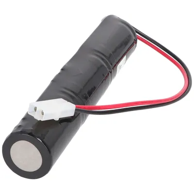 Immagine prodotto di La batteria per luce di emergenza NiCd da 3,6 V e 4500 mAh, modello L1x3 Mono D con cavo da 200 mm, sostituisce la batteria da 3,6 V su un lato