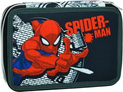 Immagine prodotto di Spiderman Astuccio per matite da parete a 2 piani