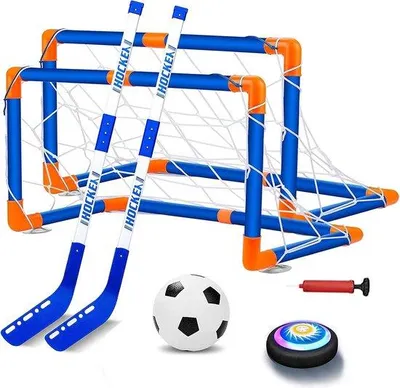 Produktbild von Hockeyspiel-Set, Innen-&Außenspiel, ab 6 Jahren, Kunststoff