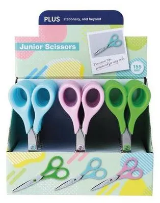 Produktbild von Büroschere Japan, 15,5 cm, spitz, farblich sortiert