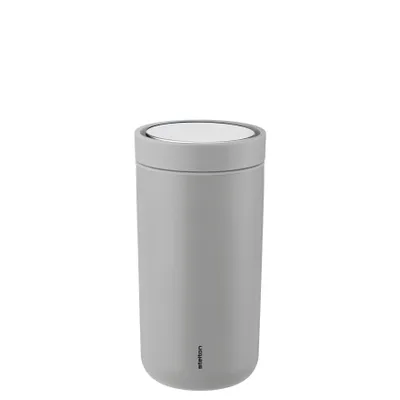 Produktbild von Stelton To Go Click, Grau, Edelstahl, Edelstahl, Edelstahl, Kaffee, Saft, Tee, 2 h