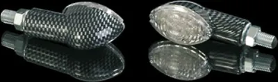Produktbild von SHIN YO Cateye LED Indicator Gehäuse Schwarz / Linse Klar (Paar), Vorn & Hinten