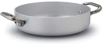 Productafbeelding van Agnelli ALMA106PI24 aluminium kookpan, aluminium, diameter 24 cm, geschikt voor inductiekookplaten