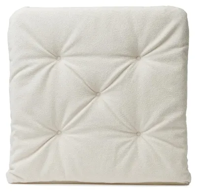 Produktbild von GÖZZE Sitzkissen GERRA weiß LBH 40x40x4 cm weiß Bodenkissen Sitzsack