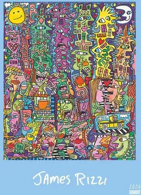 Produktbild von James Rizzi 2024 50x70