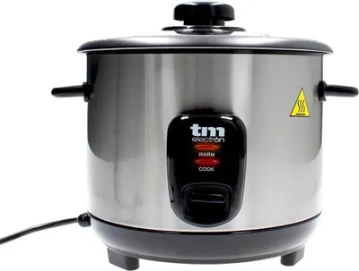 Immagine prodotto di Cuociriso TM Electron acciaio vetro acciaio inox 400 W 1 L