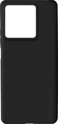 Immagine prodotto di Xfm, Custodia in silicone soft touch per Xiaomi Redmi Note 13 5G, nero