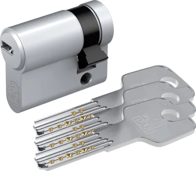 Obrázek produktu pro BASI – profilový poloviční válec – BM 10/45 mm – různé zámky  – BM5020-0015