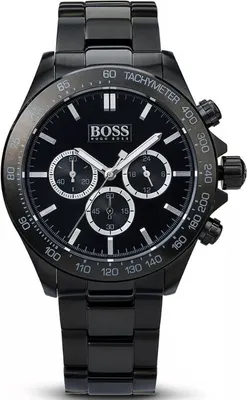 Image de Hugo Boss Sport 1512961 Montre Homme Noir Acier Chronographe
