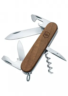 Produktbild von Victorinox Spartan Wood, Gleitgelenk-Messer, Multi-Tool-Messer, Dolch, Holz, Edelstahl, 10 Werkzeug
