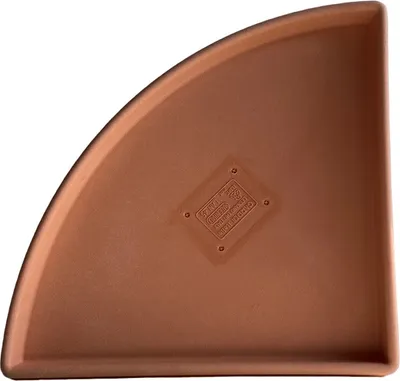 Produktbild von Garden Italia Eckiger Untersetzer aus Harz LAN 45 cm. Inside 45 x 45 aus IMPRUNETA Color Resin Italy für den Außenbereich - unzerbrechlich - frostbeständig, 45