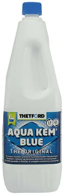 Image de Produit toilette chimique camping-car, liquide bleu, 2 Liter, produit wc chimique camping car