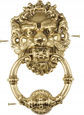 Produktbild von Türklopfer Mosiak FEINZ Groß Elegantes Design Hochwertig Gold