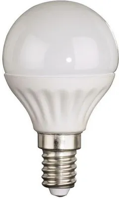 Produktbild von 5er Set 4 Watt LED Leuchtmittel Kugel Globe 3000k in 3 Stufen dimmbar