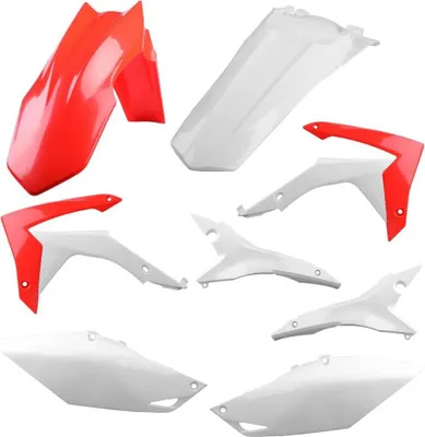 Obrázok produktu pre Cemoto Mx Honda Crf250r 14-17 / Crf450r 13-16 91193 Plastová súprava White White One Size