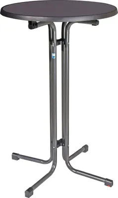 Produktbild von MFG Stehtisch 110x80cm rund anthrazit