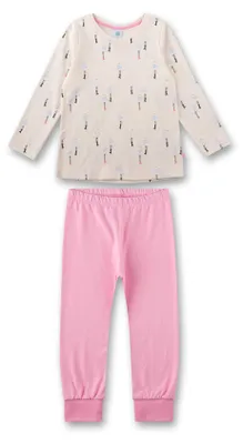 Produktbild von Sanetta Mädchen-Schlafanzug lang rosa Möwe 92