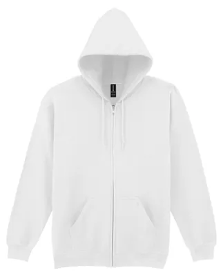 Produktbild von Gildan - Hoodie mit durchgehendem Reißverschluss für Herren/Damen Uni LT1591 (M) (Weiß)