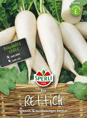 Produktbild von Sperli Rettich Rex - Gemüsesamen