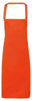 Produktbild von Premier - Latzschürze, Baumwolle LT3023 (Einheitsgröße) (Orange)