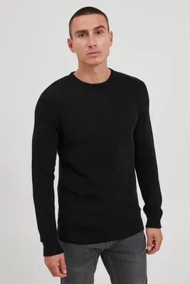Produktbild von SOLID SDNicholas Herren Strickpullover Feinstrick Pullover aus 100% Baumwolle