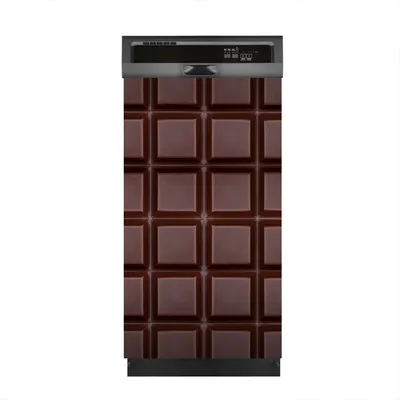 Produktbild von Magnete Dekorative 45x80 cm Küche Magnetmatte Spülmaschine - dunkle Schokolade