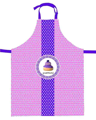 Produktbild von Küchenschürze - Schürze mit Cupcake - Mini delices - ca 90x70cm